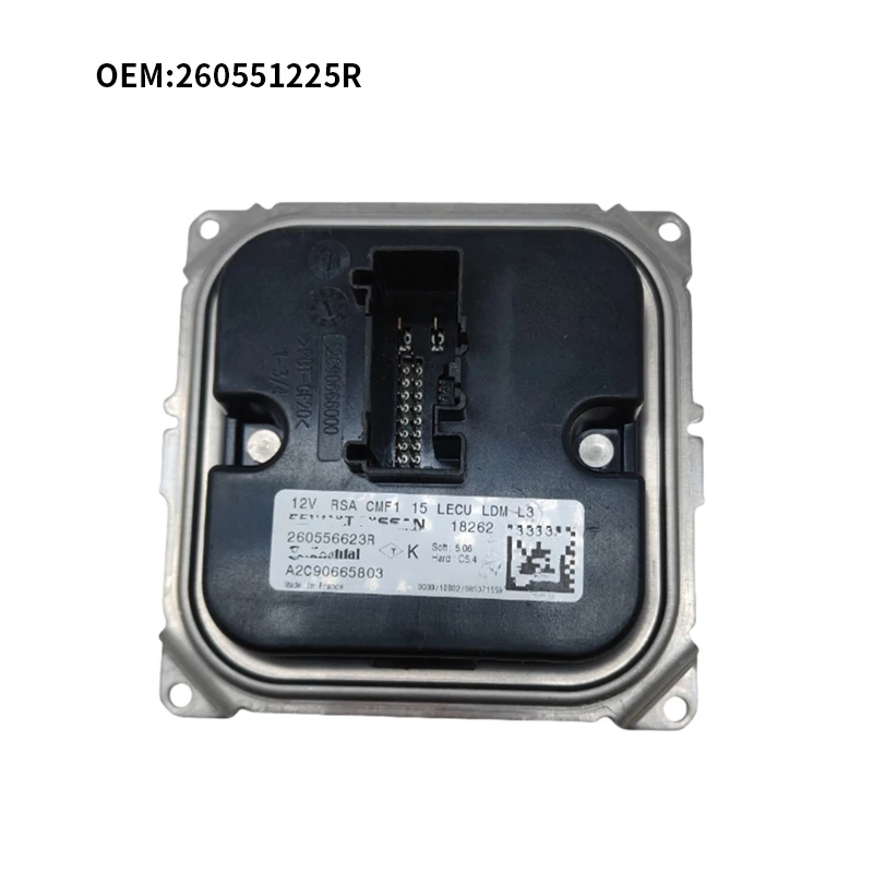 

260551225R Original UNIT-CONT LED module suitable for Nissan Renault headlight DRL lamp control A2C90665801