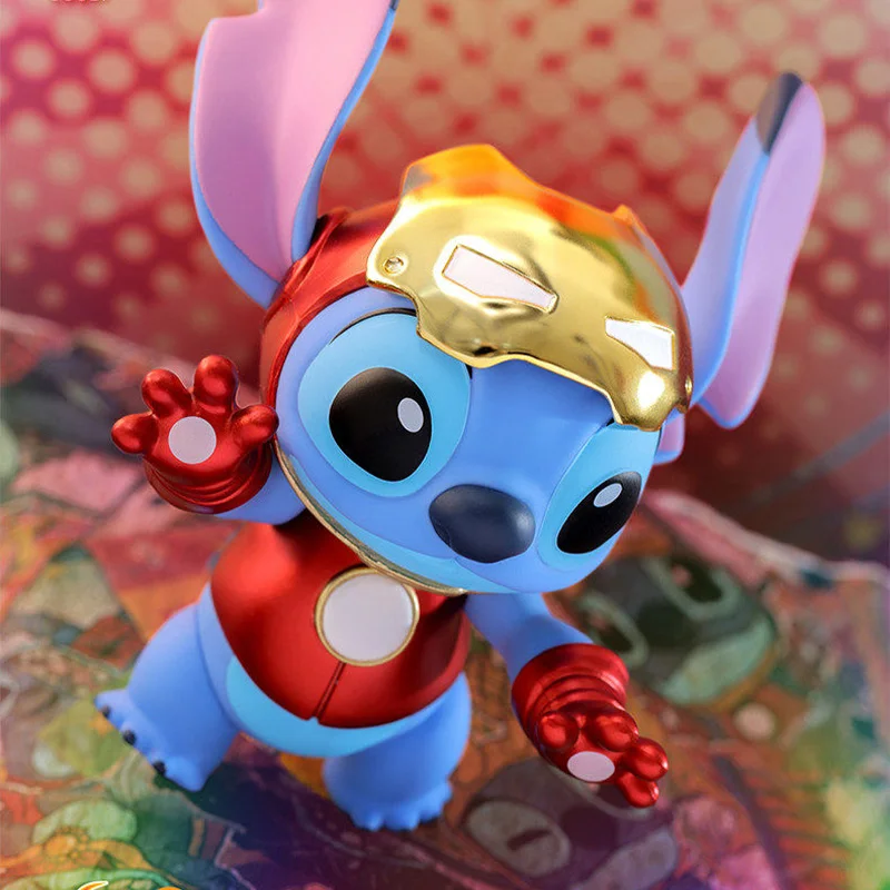 HotToys Stitch Serie COSBI Blind Box Mini Action Figure Giocattolo da Collezione Decorazione Anime Cartoon Regalo per Donne Fan