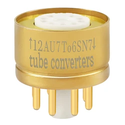 Amptata 12AU7 ECC82 ECC83 12AX7 7025 Replace 6SN7 CV181 6N8P 6H8C 5692 B65 ECC32 Vacuum Tube Converter Amplifier