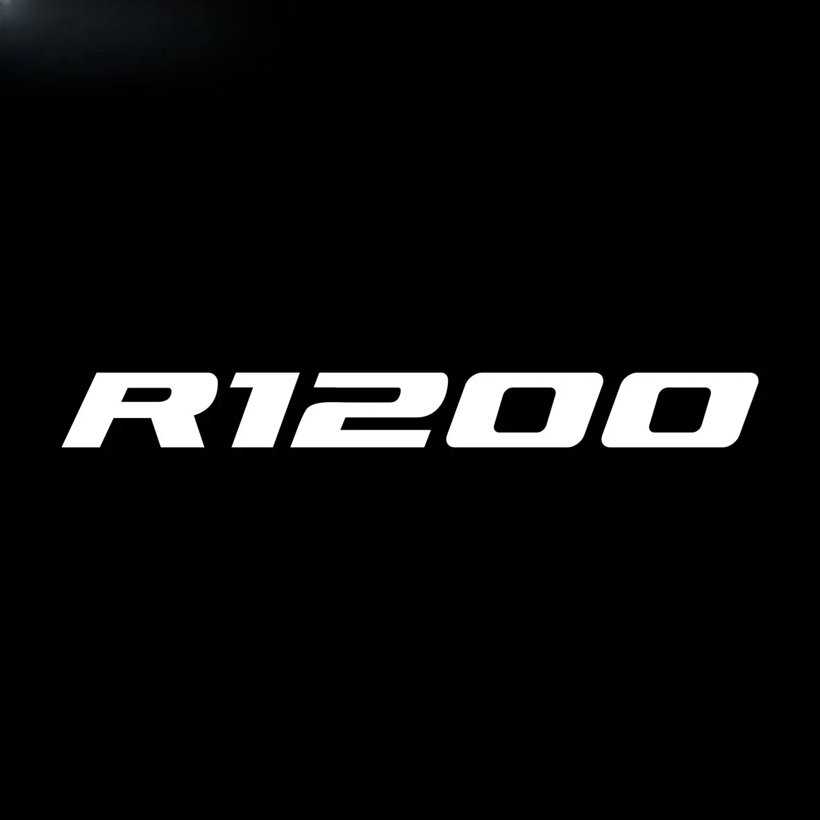 

2PCS/SET R1200 Number Vinyl Sticker, Waterproof Decal for Car Motorcycle Bike Laptop, DIY Decorative Sticker, Multi Color