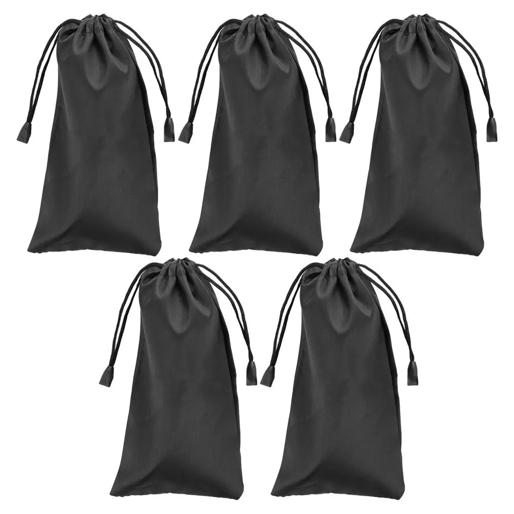 

5Pcs Sunglasses Storage Bags Soft Eyeglasses Pouches Large Capacity Scratch Proof Water Resistant Glasses Holder Travel Case