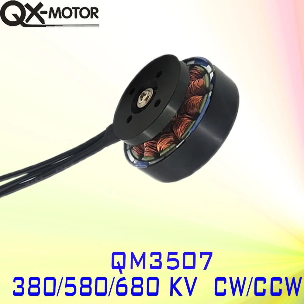 QX-MOTOR QM3507 380KV 580KV 680KV CW CCW with metal Brushless MotorFor RC Multirotor Quadcopter Hexa Accessories