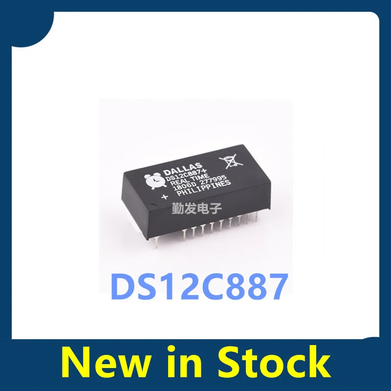 5PCS DS12C887 DS12C887+ DIP-18 Clock circuit/Clock/Timing Real-time clock