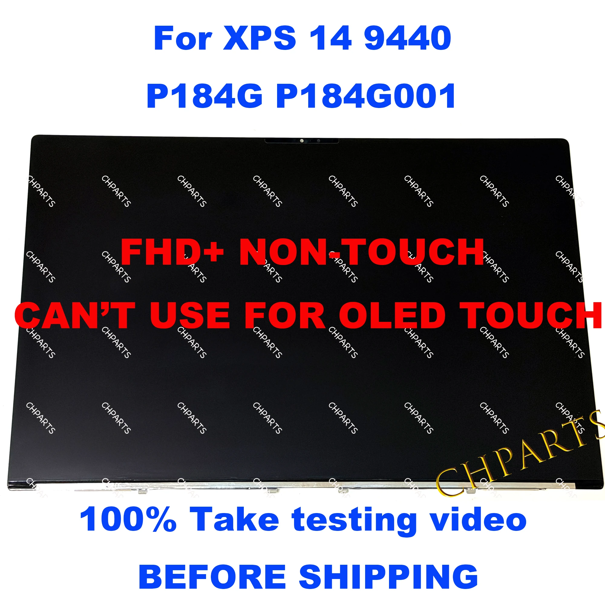 14.5-inch For Dell XPS 14 9440 P184G P184G001 P184G002 LCD WUXGA non-touch Panel Replacement 3.2K OLED Touch Assembly Screen