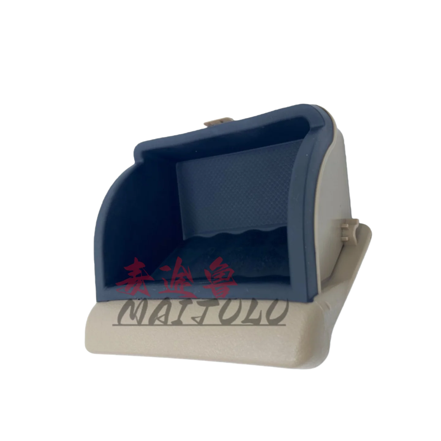 صندوق تخزين قطعة واحدة لسيارة Honda Accord 2003 - 2007 - يمكن استخدامه لتخزين العملات المعدنية وعناصر الأدراج الصغيرة وأدوات مقصورة القفازات باللون البيج #3