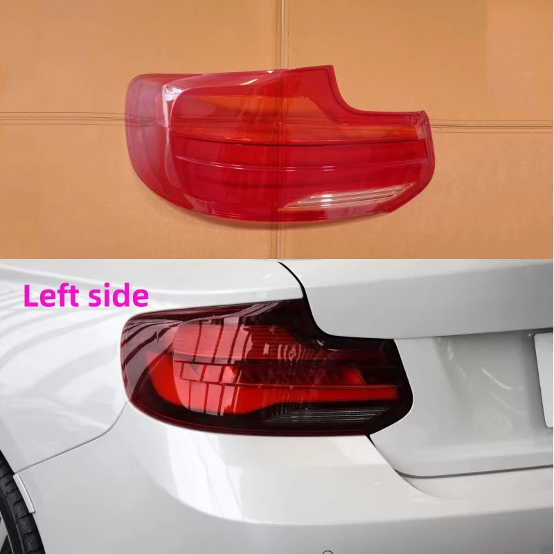 For BMW 2 SERIES Coupe F22 2014 2015 - 2020 Rear Taillight Shell Replacement Brake lights Lens Taillight Glass Rear Shell Cover