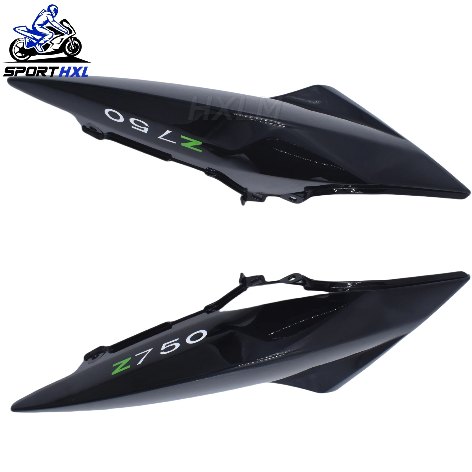 Glossy Black Rear Fairing Fit For Kawasaki Z750 Z 750 2007 2008 2009 2010 2011 2012 Motorcycle Parts Under Seat Cover