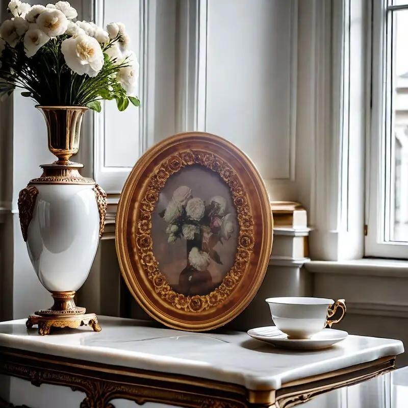 ヨーロッパのクリエイティブな手作り樹脂フォトフレーム、家のデスクトップ装飾品