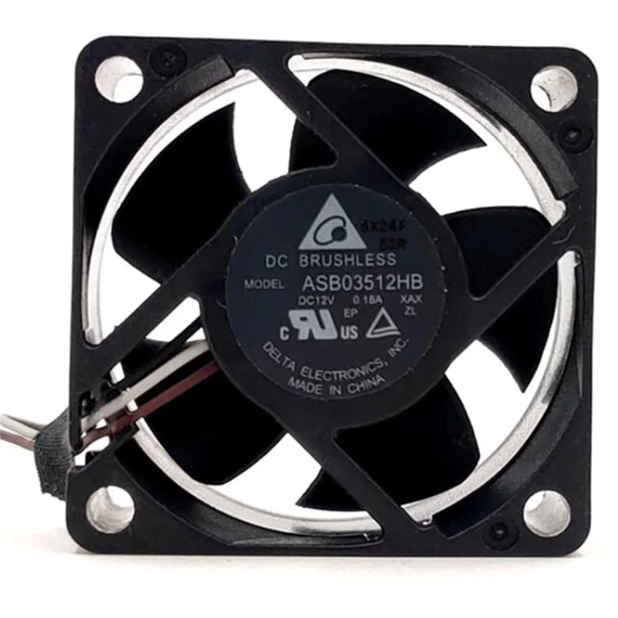 

Original DELTA ASB03512HB 3515 12V 0.18A three-wire 3.5CM cooling fan