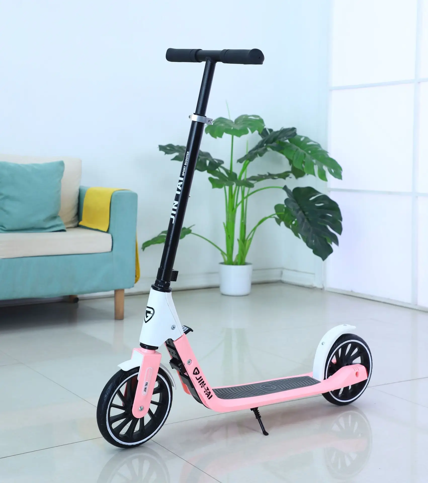 Large wheel scooter, adult and adolescent scooter, foldable adult