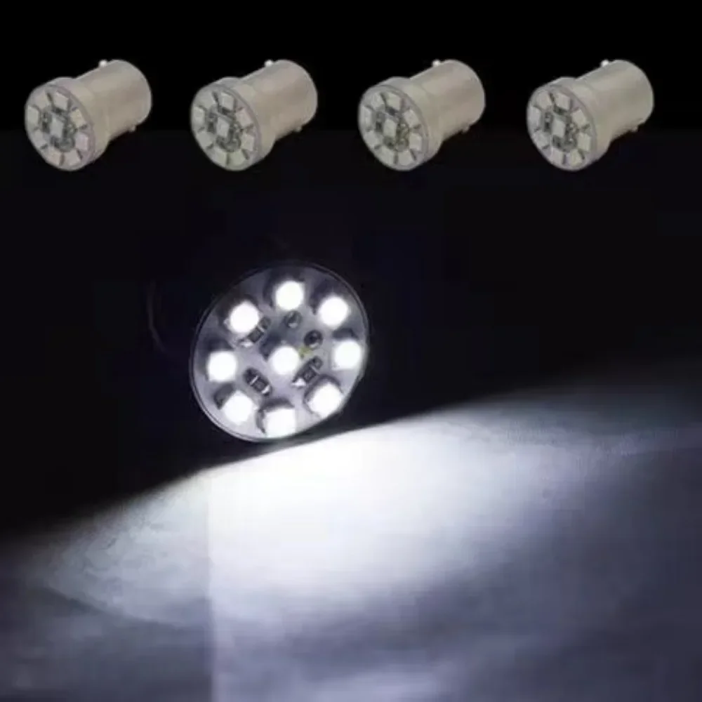 4pcs For Moped Pedal Motorcycle Modified Parts Car Lighting Decorative Light Directional Turn Signal Bulb Electric Vehicle