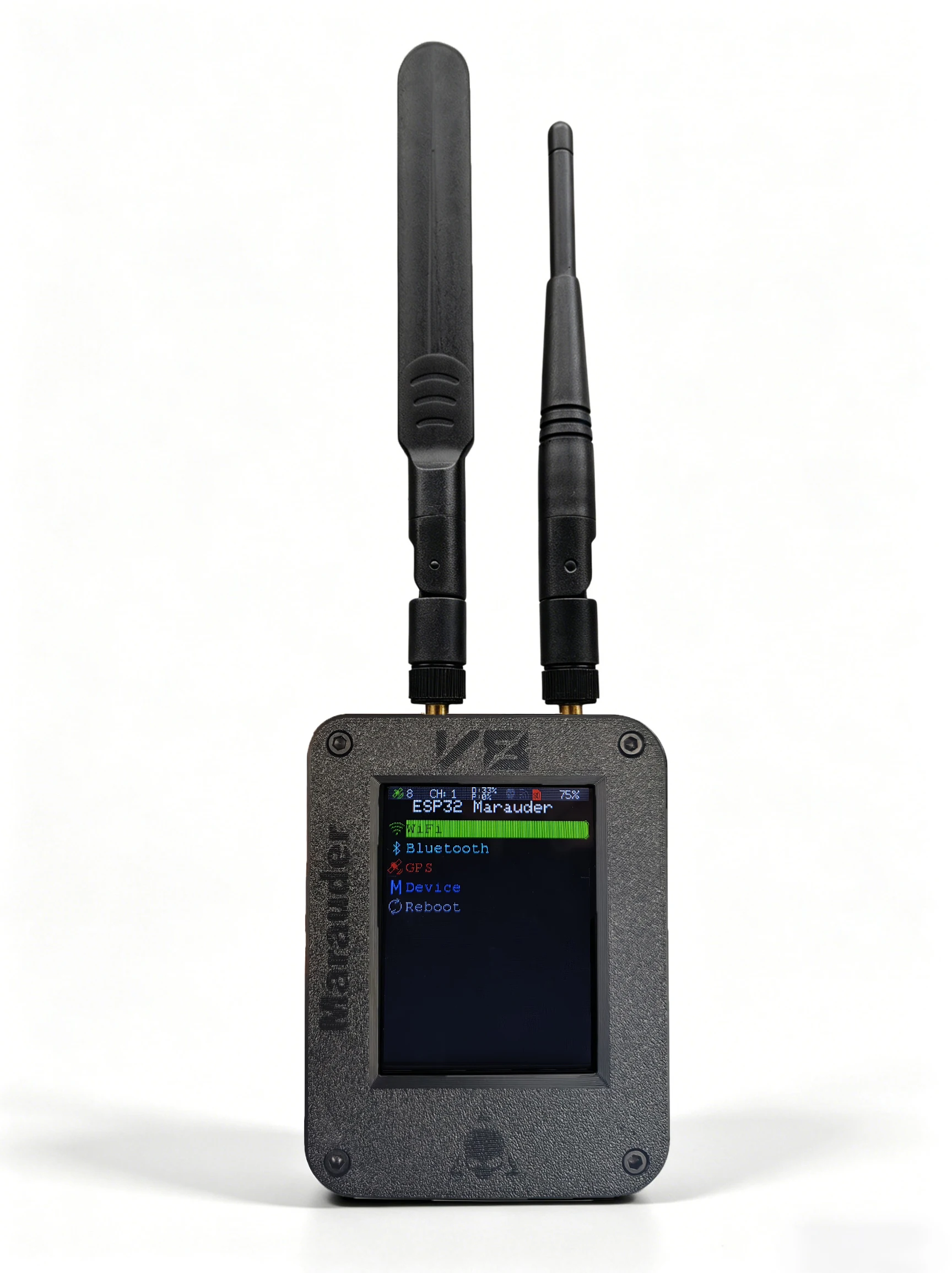 

Marauder ESP32 V8 Ultimate Version 2.8 Inch Touch Display Dual Band WiFi Bluetooth GPS Support 2.4G & 5G Signal Wireless Tool