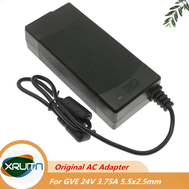

Оригинальный GVE GM95-240375-D 90 Вт 24 В 3,75 А адаптер переменного тока зарядное устройство блок питания 5,5*2,5 мм