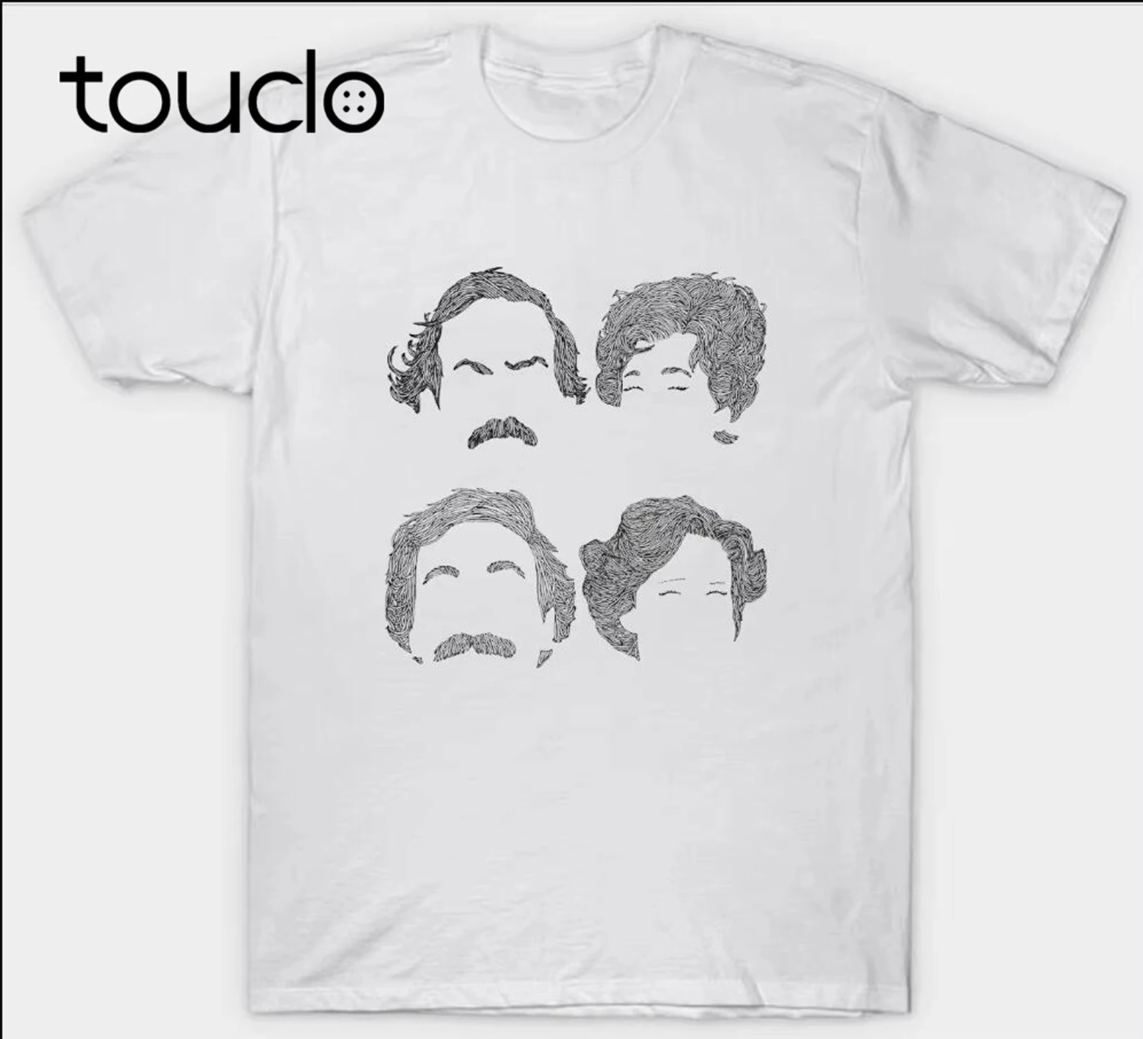 

Fawlty Towers T Shirt Heads Funny Slogan Joke Birthday Present Britcom Comedy Tv Fashion Round Collar Customized T-Shirts