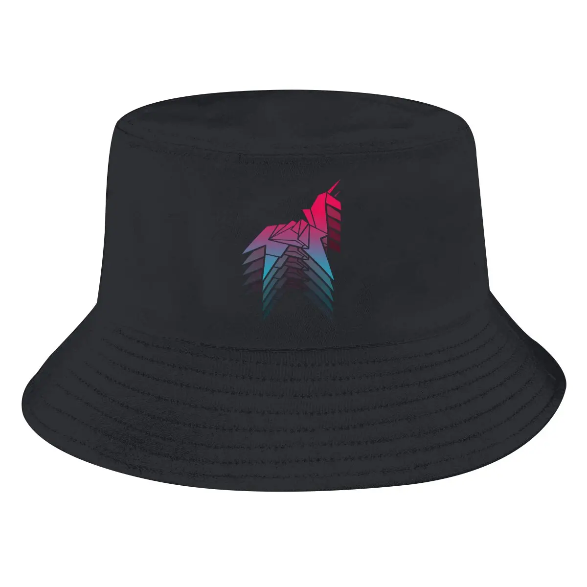 Blade Runner 2049 Bucket Hat Unicorn Neon Men's Women's Fisherman Cap Hip Hop Beach Sun Fishing Hats