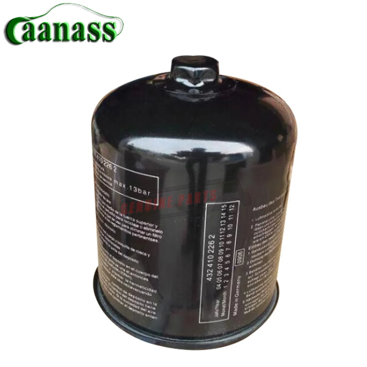 Caanass / Air Dryer Cartridge Spare Parts for SCANIA Trucks 2307617/1774598/N2.50999.0182/1523992