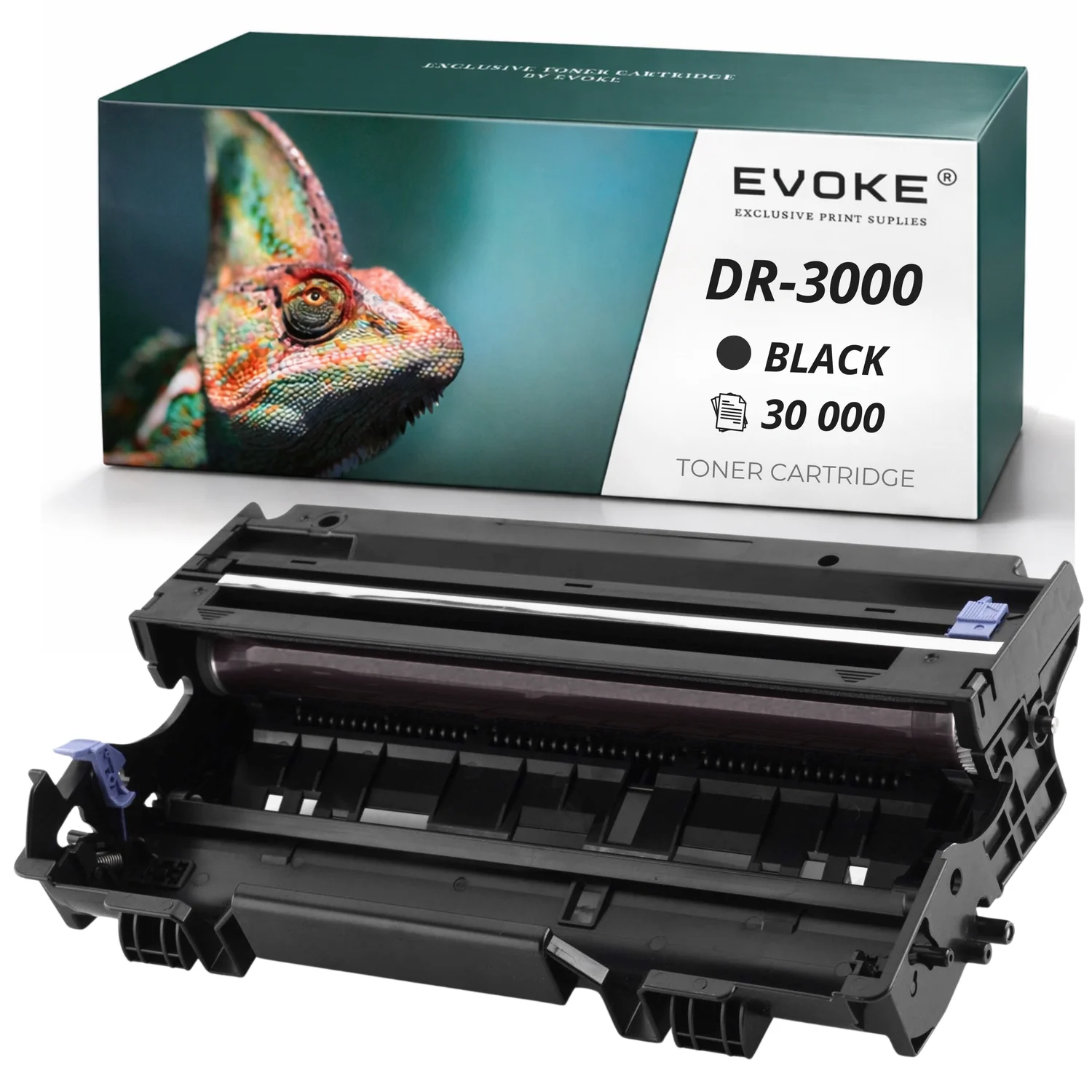 Evoke Compatibele Trommel voor Brother Dr3000/570 Dr3000 Dr-3000 570 Dr700 Dr-700 Zwart 20000 Pagina's Hl-5130 Hl-5140 Hl-5150D Hl-5170 Dcp-8040