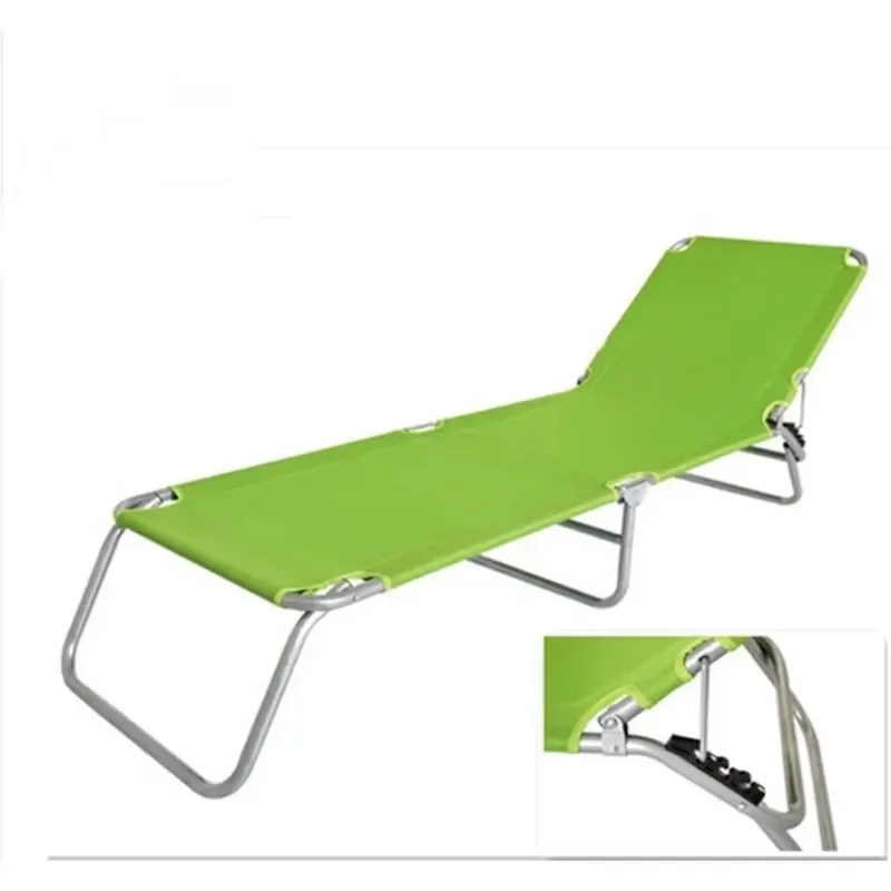 for Adjustable Portable Folding Chaise Office Nap Rollaway Bed Outdoor Camping Rollaway Bed