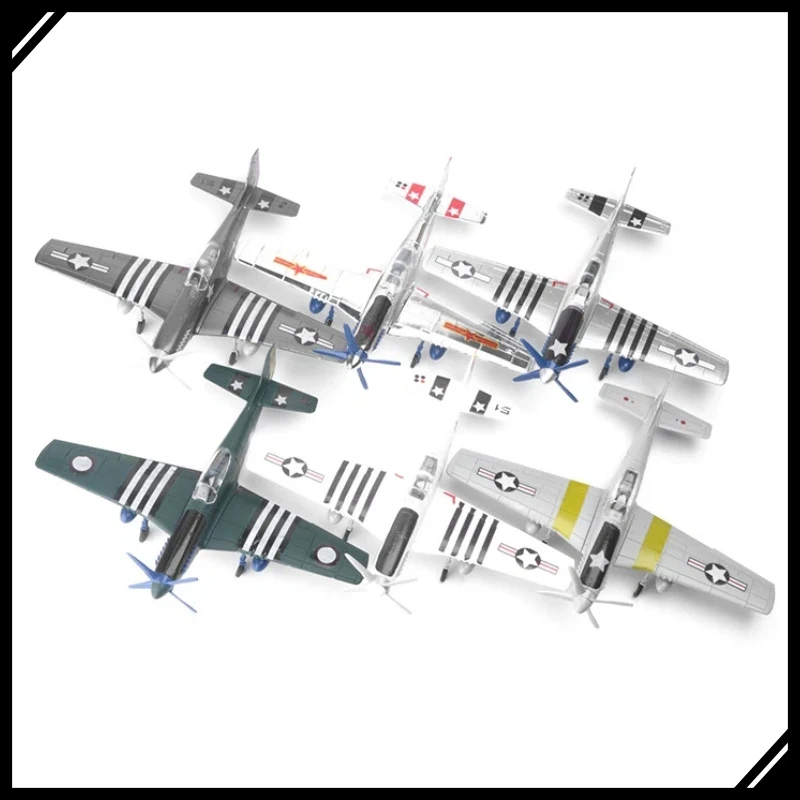 

Вторая мировая война P-51 Mustang Fighter Plane 1:48 4D Сборная модель Комплект Военный самолет Игрушка для детей и взрослых Коллекция Подарок