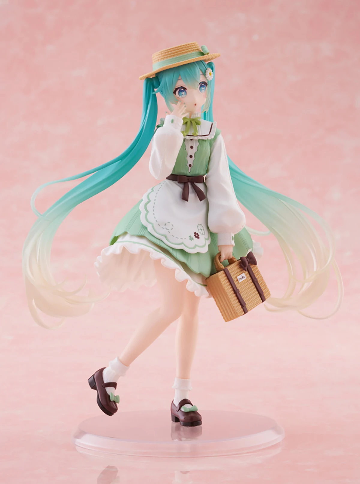 En stock TAiTO Hatsune Miku Fashion Figure Country Ver. Jouet de Collection de modèles de figurines d'action Anime en PVC 18CM