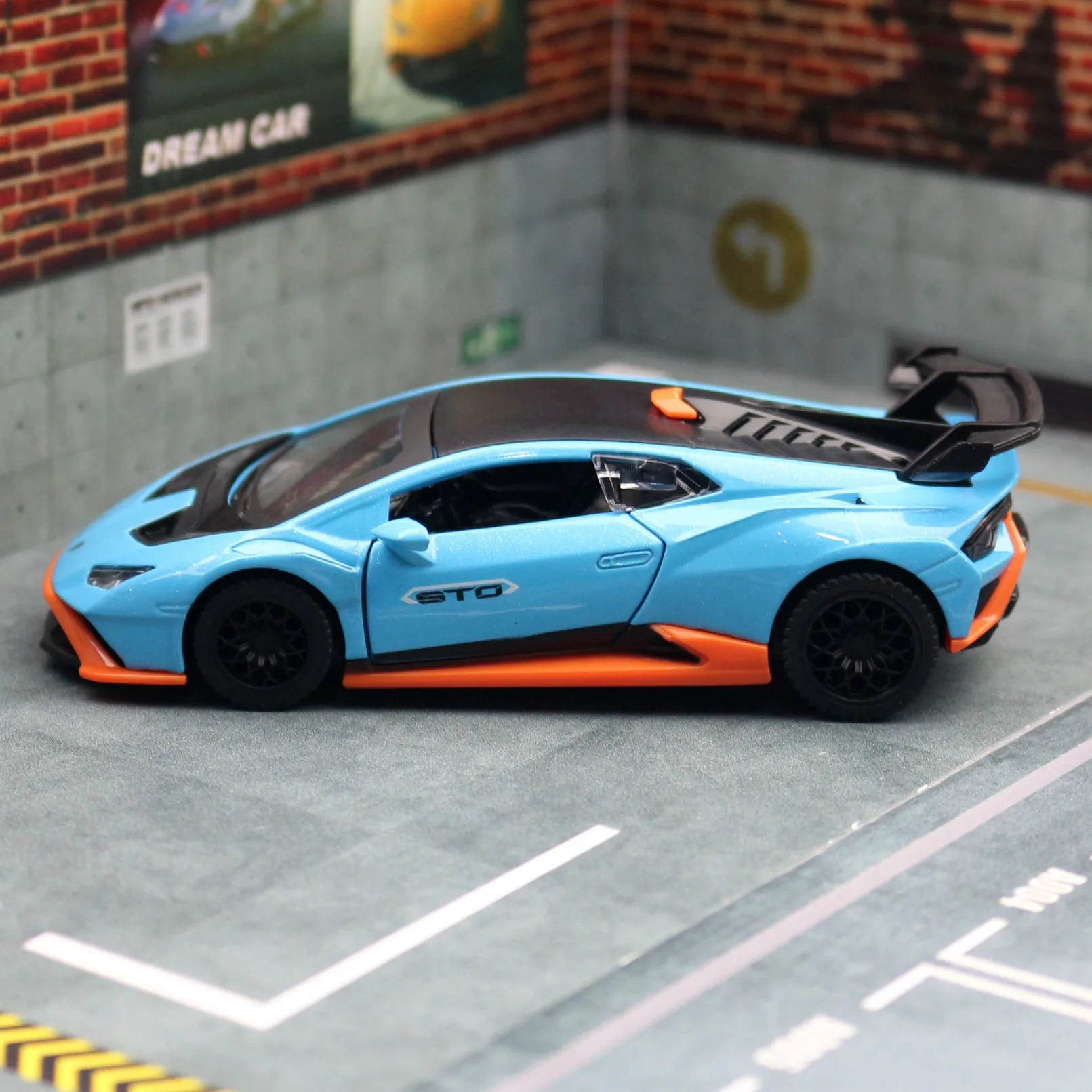 Lamborghini Huracan STO Supercar Liga De Carro, Diecast & Veículos De Brinquedo, Modelo De Escala Em Miniatura, Brinquedos Infantis, Escala 1:40, Novo