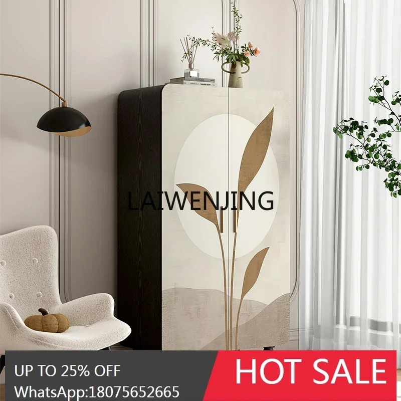 

cream solid wood wardrobe opposite door wardrobe bedroom cloakroom storage storage cabinet customization