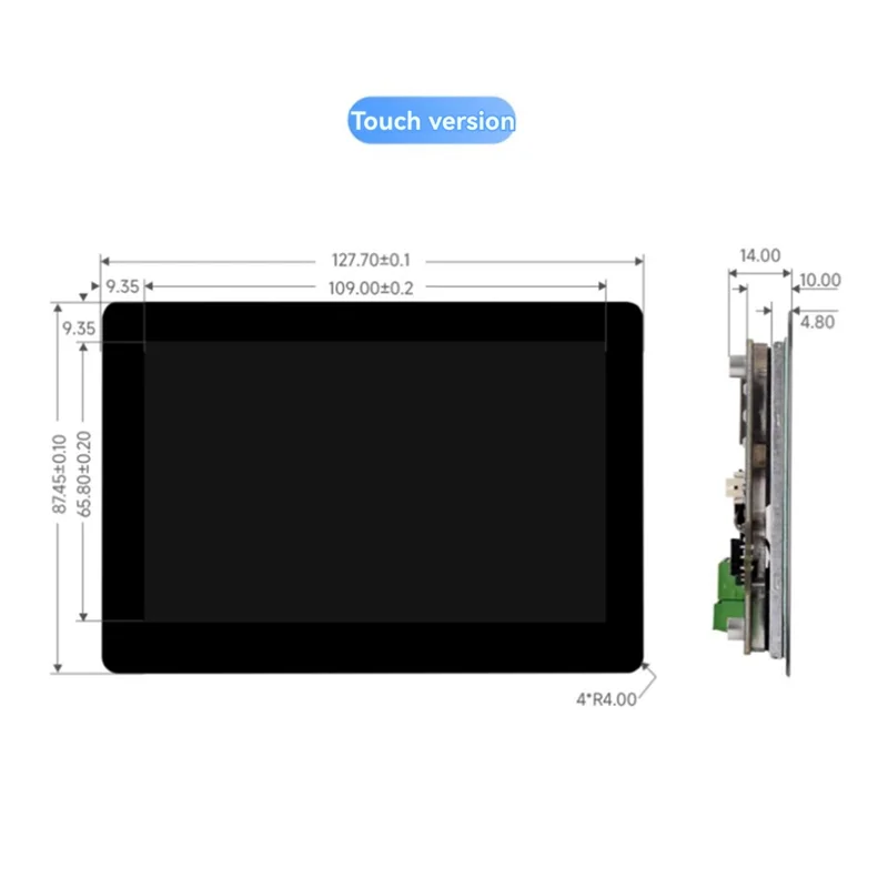 BTLIFE-ESP32 S3 5 بوصة LCD مجلس التنمية الأسير شاشة تعمل باللمس عرض 1024X600 القرار LVGL HMI الاستشعار يمكن RS485 دعم #6