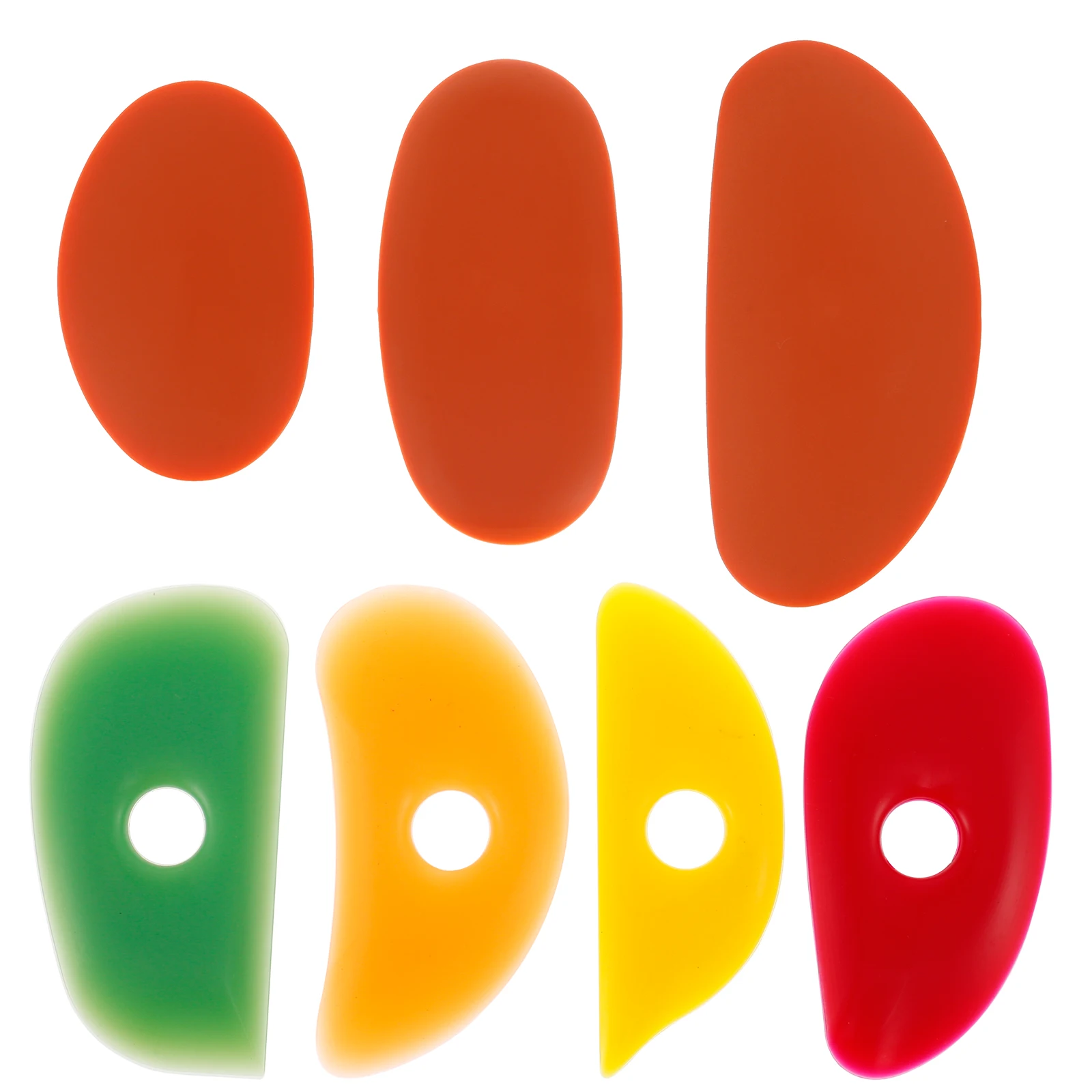 7Pcs Pottery Ribs S… - image