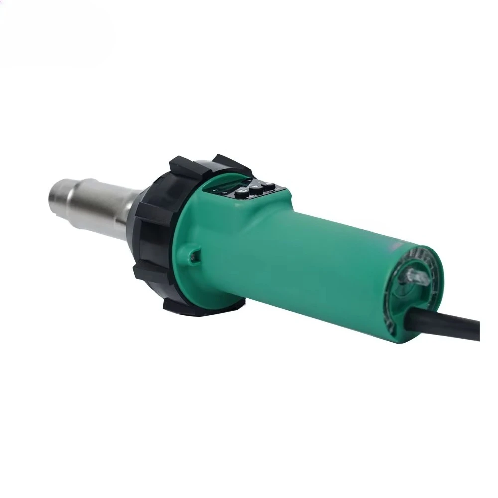 Hand Hot Air Welding Tools Different Welding Kits Available Digital Display Green Black Customized Color