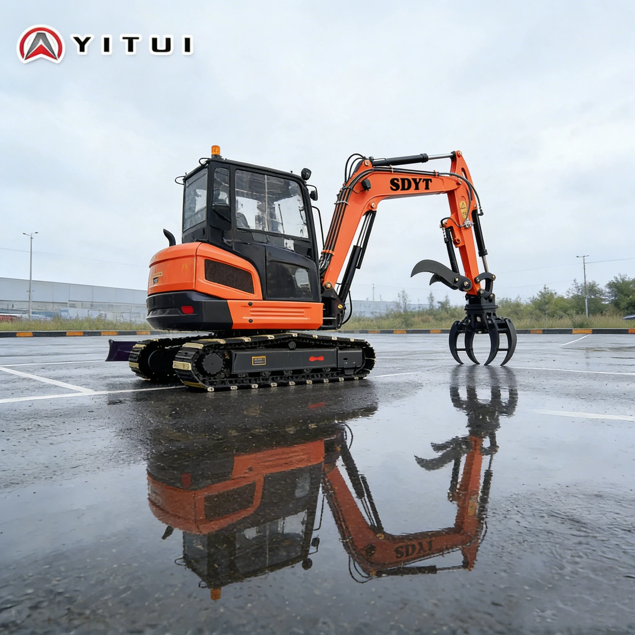 

Mini Excavator 2.6 Ton China Factory Supports Customized High Efficiency Diesel Engine Multi Functional Cab Irrigation Trenching