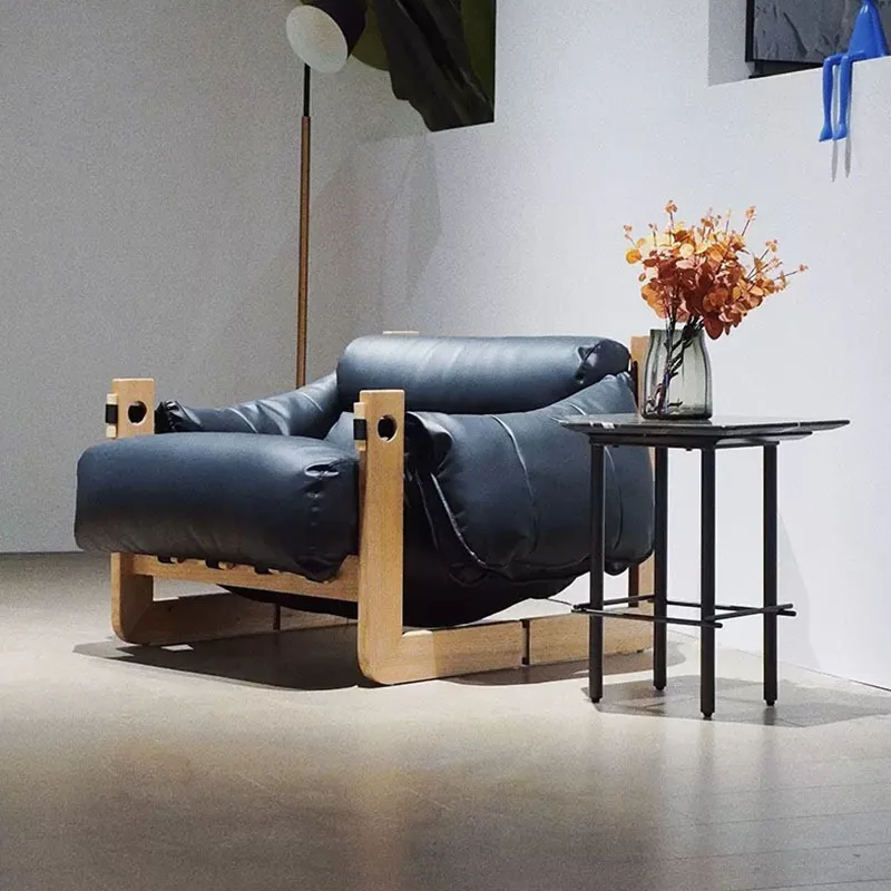 

Living room minimalist light luxury leisure lazy recliner retro