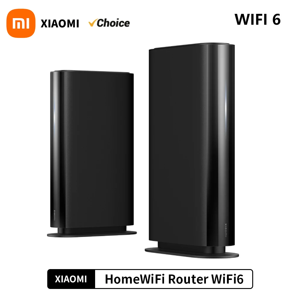 XIAOMI HomeWiFi Tri-Band Mesh Router WiFi 6 Qualcomm Processor Signal Amplifier 8-Channel 160MHz 2.5G Network Port VPN PPPoE