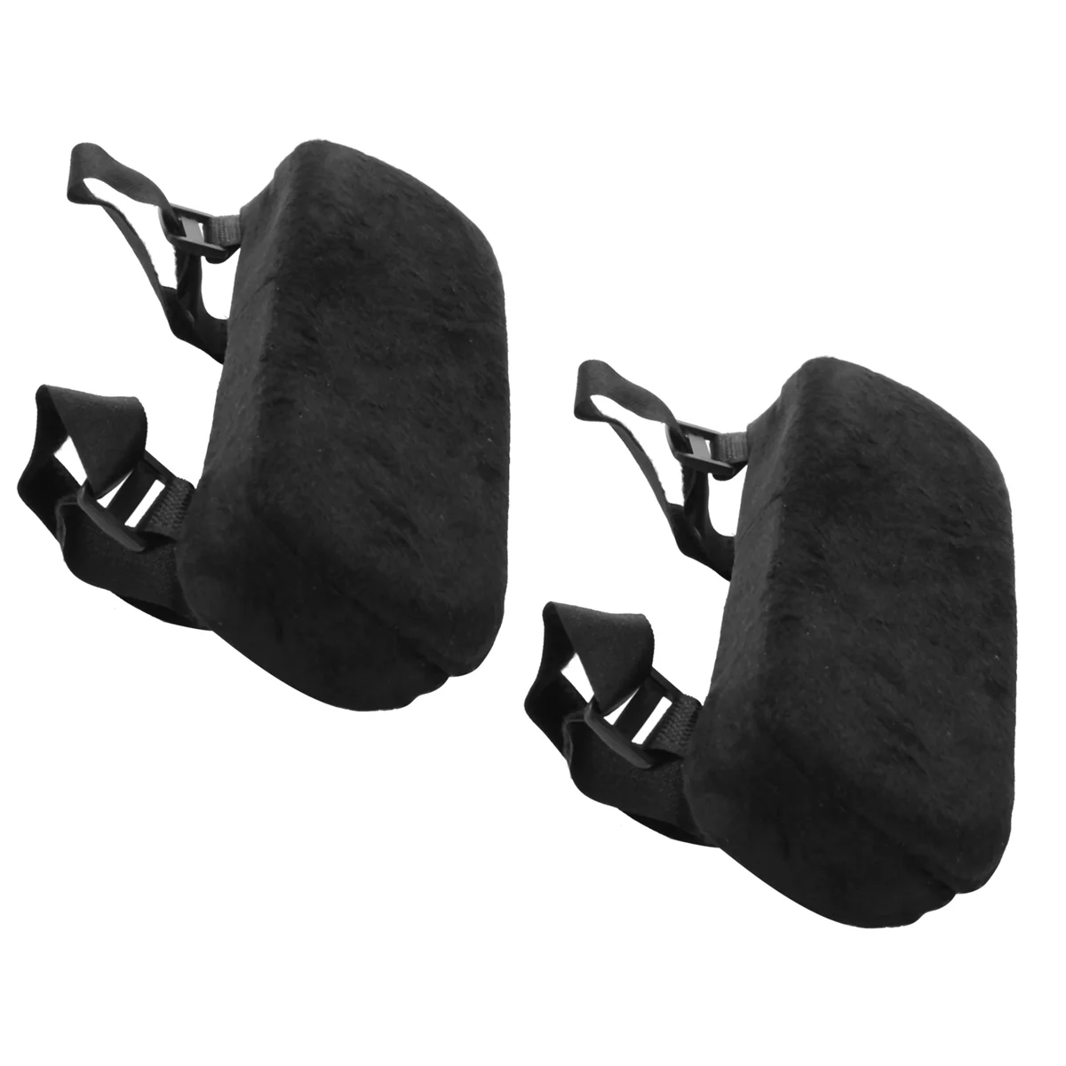 2Pcs Chair Armrest Pad Memory Foam Comfy Office Chair Arm Rest Cover for