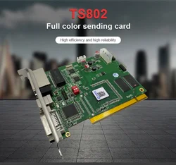 LED Display Control Card para Publicidade, LED Billboard, Linsn Ts802D, Alta Qualidade