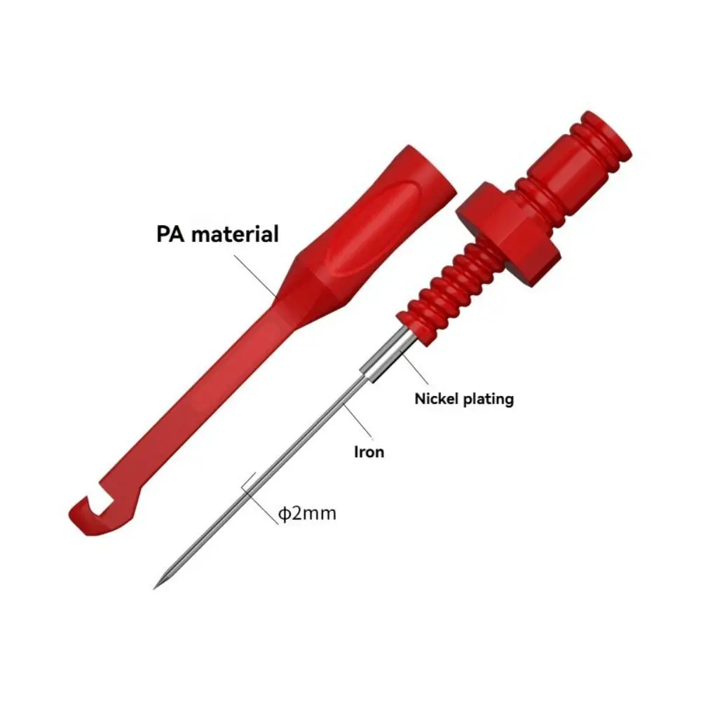 كشف دائرة السيارة مشبك اختبار السلامة أداة تشخيصية أداة السيارات العزل ثقب تحقيقات سلك ثقب التحقيق كليب كابل #3