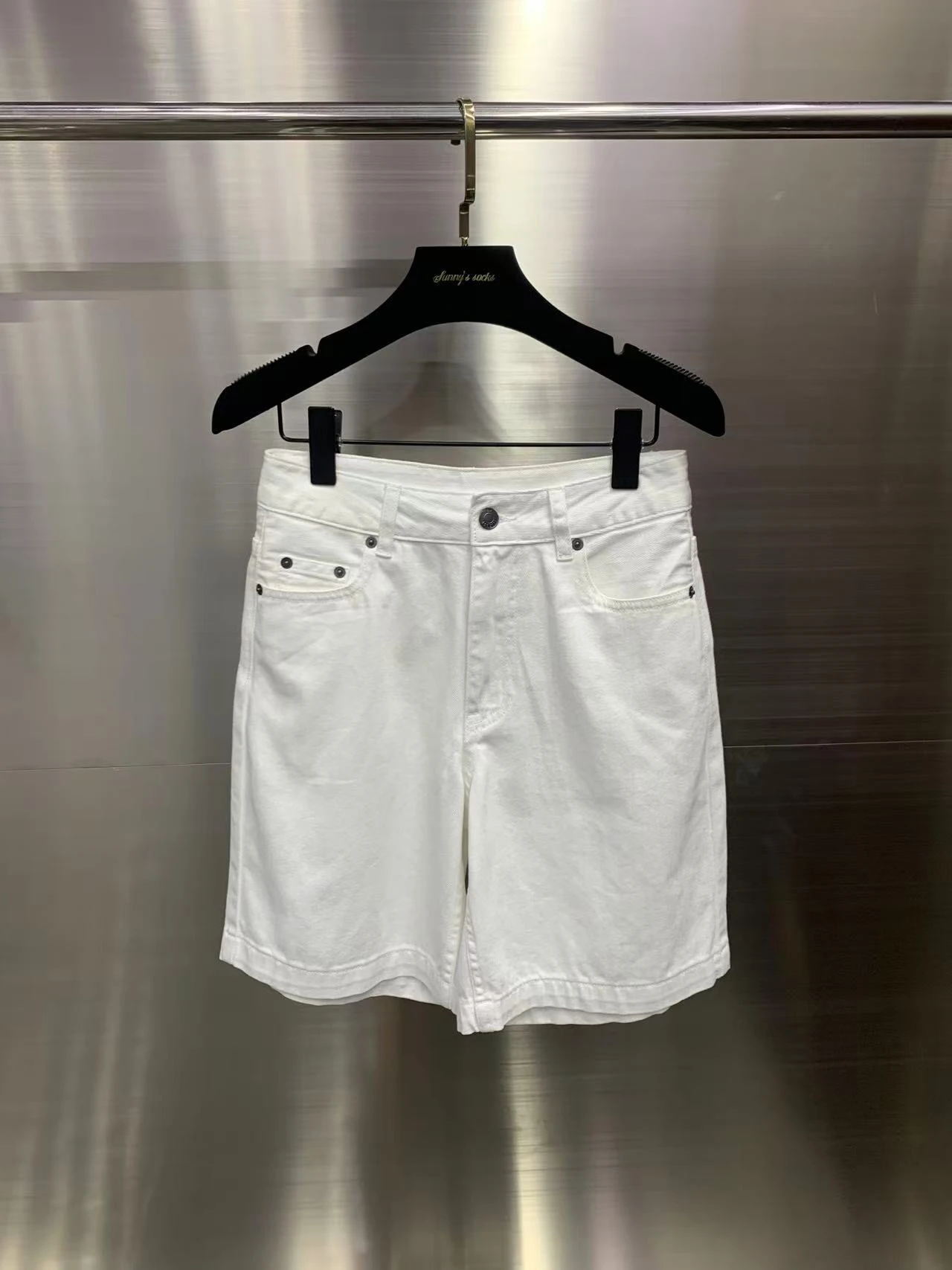 

Summer 2025 Street Sle Vintage Waed High Waist Cotton orts Women's Casual Straight Leg Five-Point Pants Loose Fit Wide ...