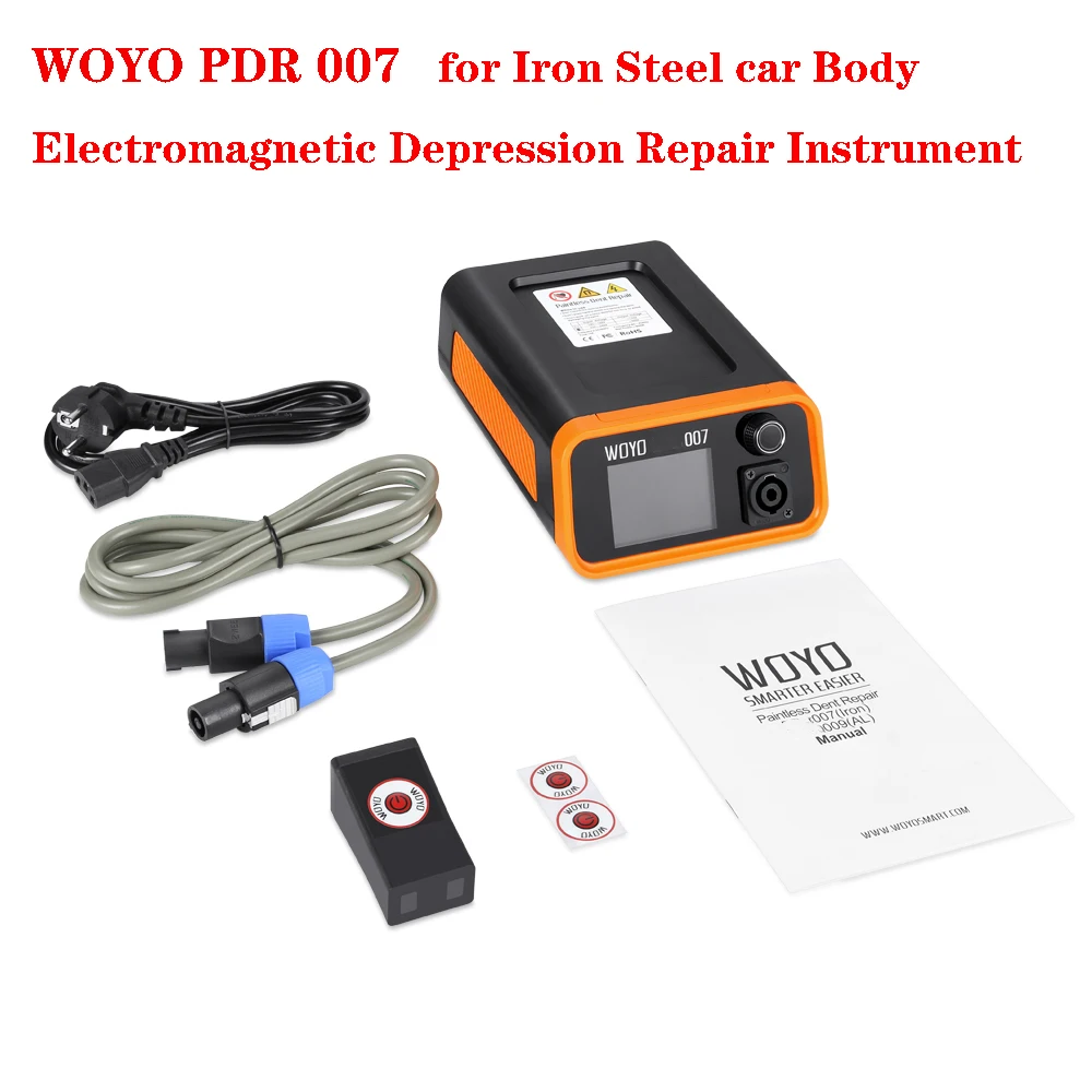 

WOYO PDR007 Automotive Electromagnetic Depression Repair Instrument for Iron Steel Body Sheet Dent Removal Magnetic PDR 007