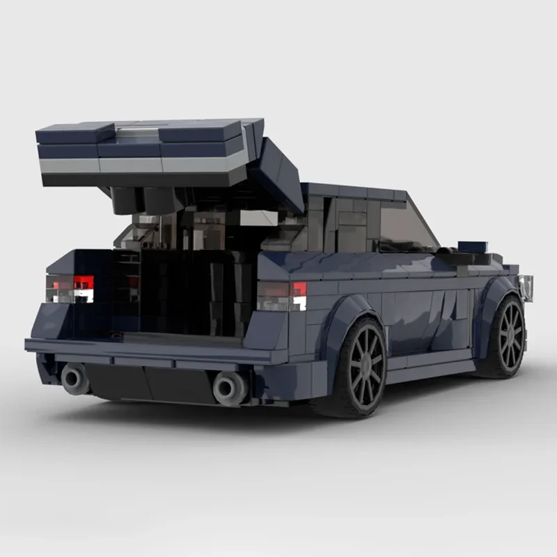 Prachtige nieuwe MOC bouwsteen Station wagon VF Commodore SS-V Redline technologie modulaire kinderen speelgoed cadeau DIY montage set