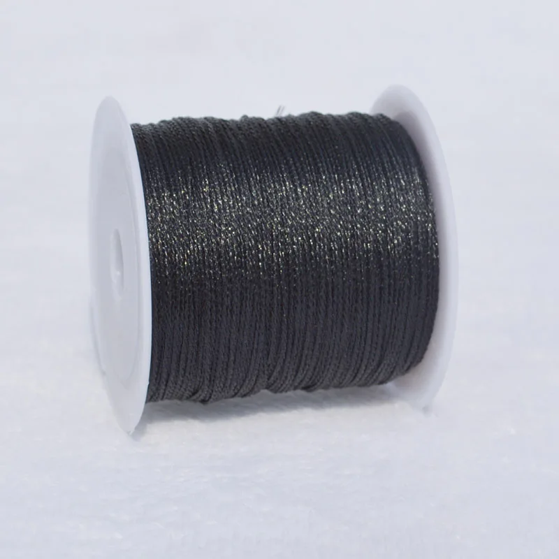 3/6/9/12 Strands 1 Roll Sparkle Hand-woven Rope Wax Line Cord Thread String  Handmade DIY Jewelry Accessories