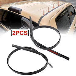 1 pair For Toyota Tundra Crewmax 2008-2021 Pair Auto Car Roof Drip Finish Moulding Seal Strips Accessories 755510C060 755520C060