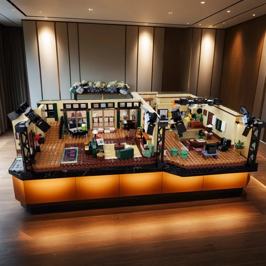 

2172 шт. MOC Twoes and a Halfes Мужчины Чарли Малибу Пляжный дом Стильный, модель DIY Строительные блоки Игрушки на день рождения Подарок