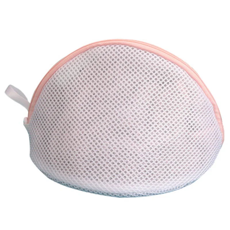 Bra Washing Laundry Bags 4 PCS Shell Shaped Wash Lingerie Mesh Bag With Zipper For Washing Machine Stocking