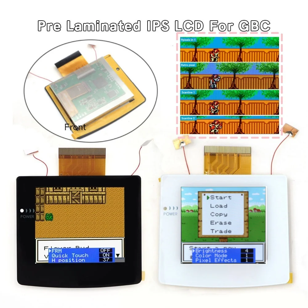 hispeedido-for-gbc-laminated-245-ips-screen-all-in-one-hd-backlight-easy-install-osd-pixel-effect-screen-for-gameboy-color-gbc