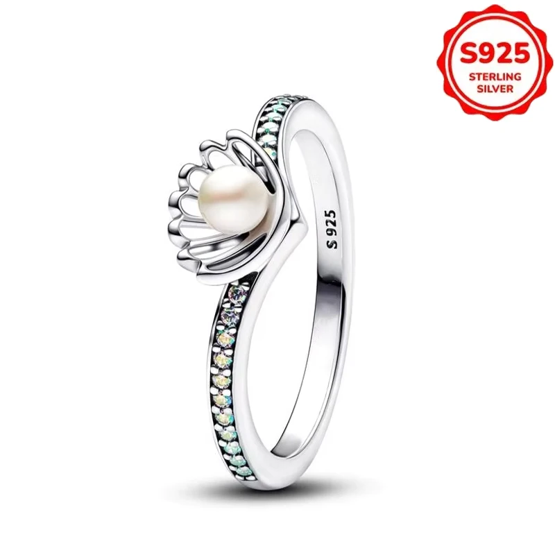 Women's S925 Silver Stackable Sun Moon Star Butterfly Ring Set