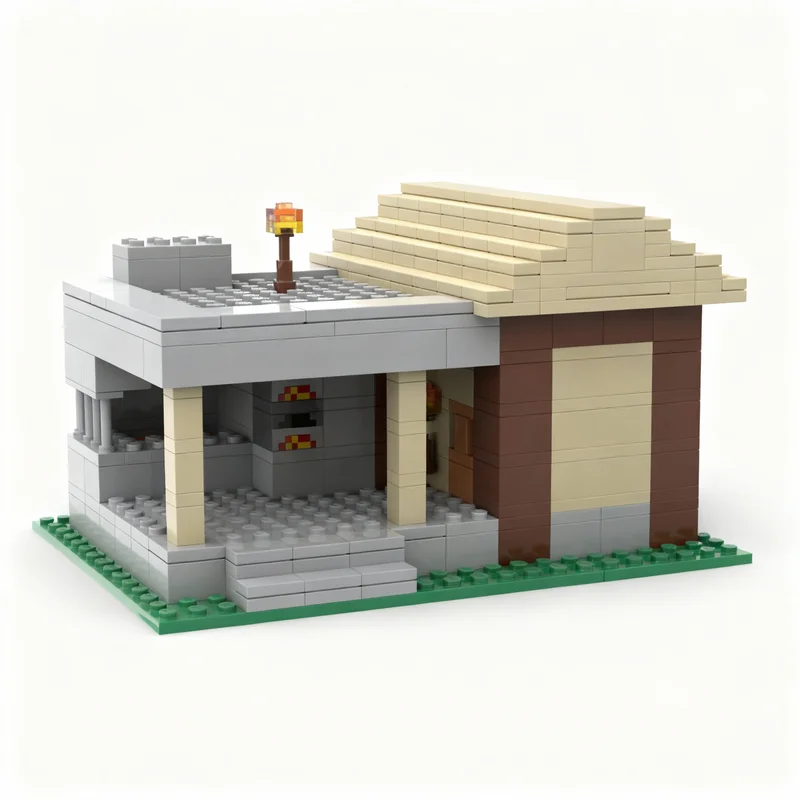 488-piezas-moc-mc-blacksmith-bloques-de-construccion-de-modelos-arquitectura-ladrillos-educativos-para-ninos-ensamblaje-creativo-juguete-de-regalo-de-cumpleanos-y-navidad