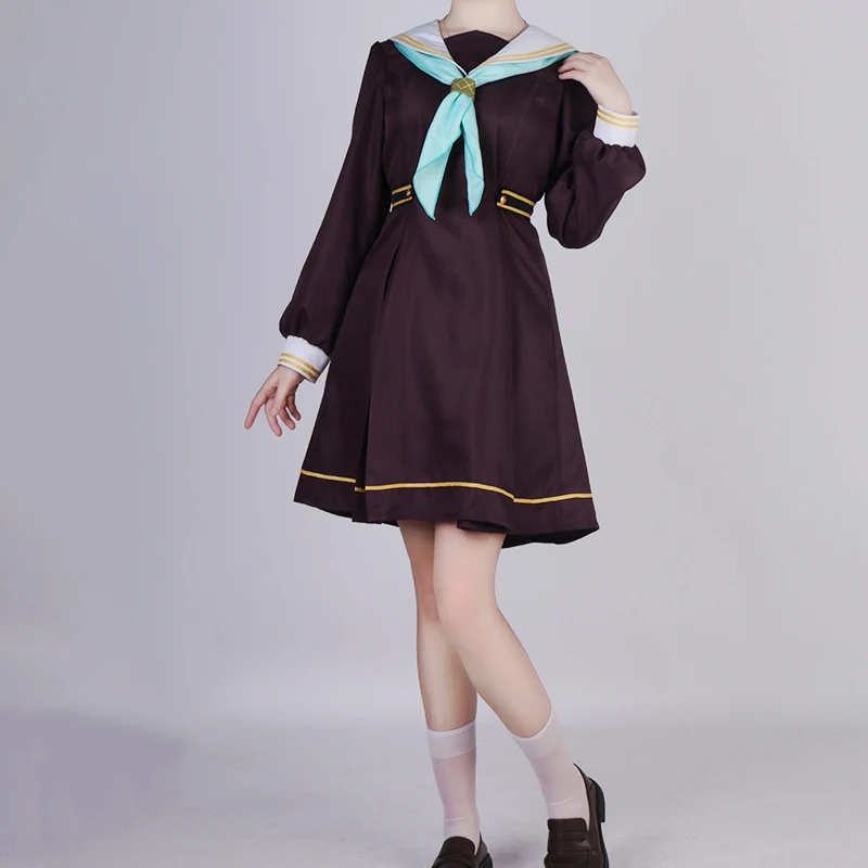 

New Project LoveLive Costume Link！Like！Girls School Idol Sailor Uniforms Dress Women full set