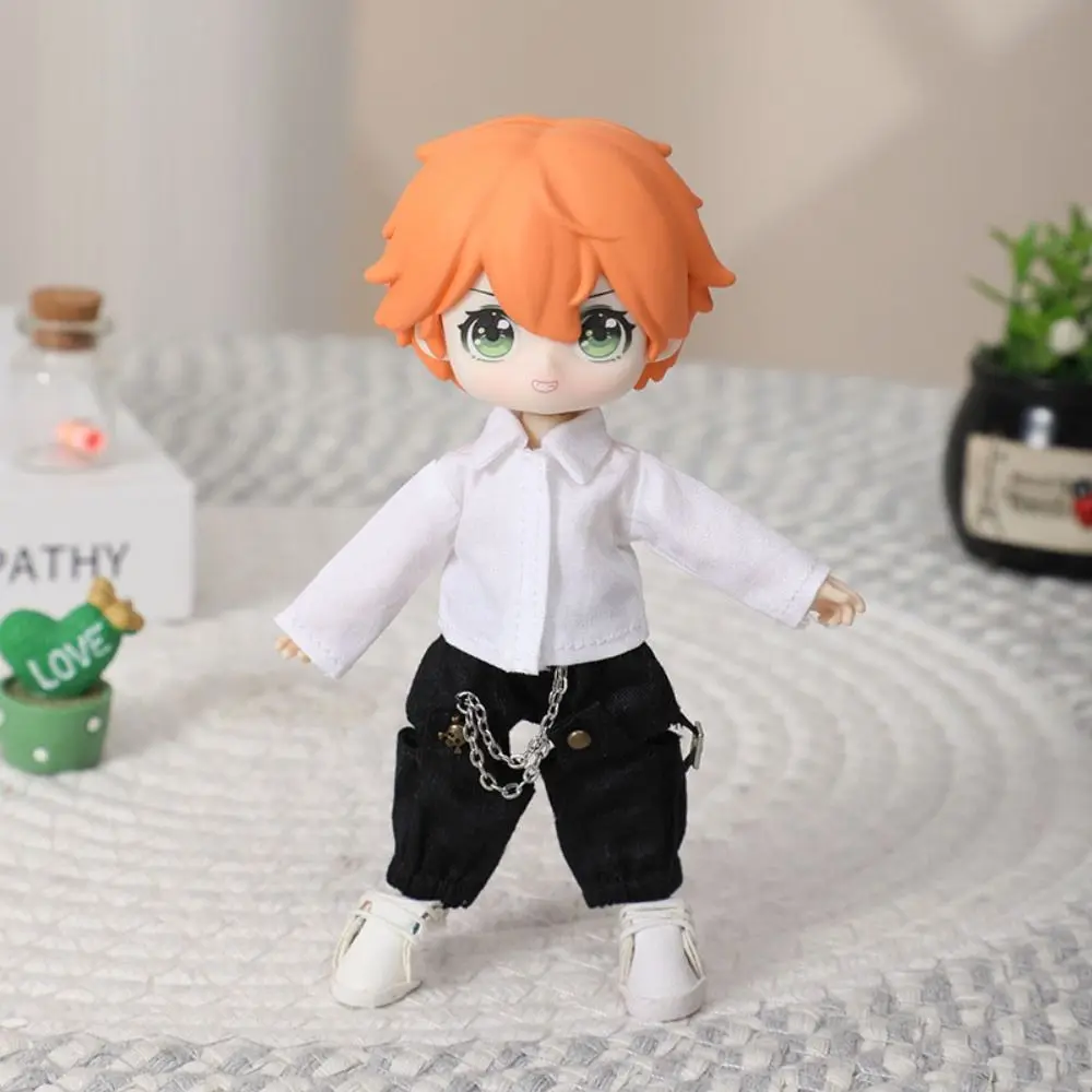 Camiseta de moda para muñecas Bjd, Leggings para muñecas ob11 1/11, ropa para muñecas Bjd, camisetas informales, camisas, accesorios para muñecas, juguetes, 1/12