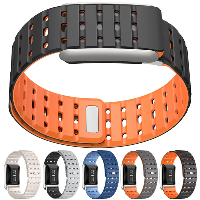 

Rubber Band Compatible with Whoop 5.0/MG Breathable Soft Silicone Adjustable Bracelet for Whoop 5.0/MG Silicone Band Accessories