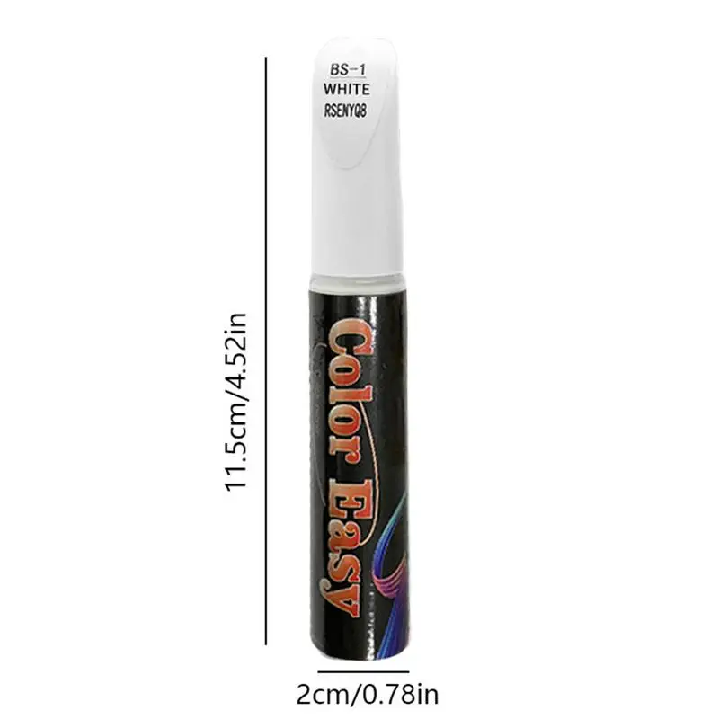 Car Scratch Repair Pen for Rust Prevention, Scratch Remover, Veículos Exterior, 12ml