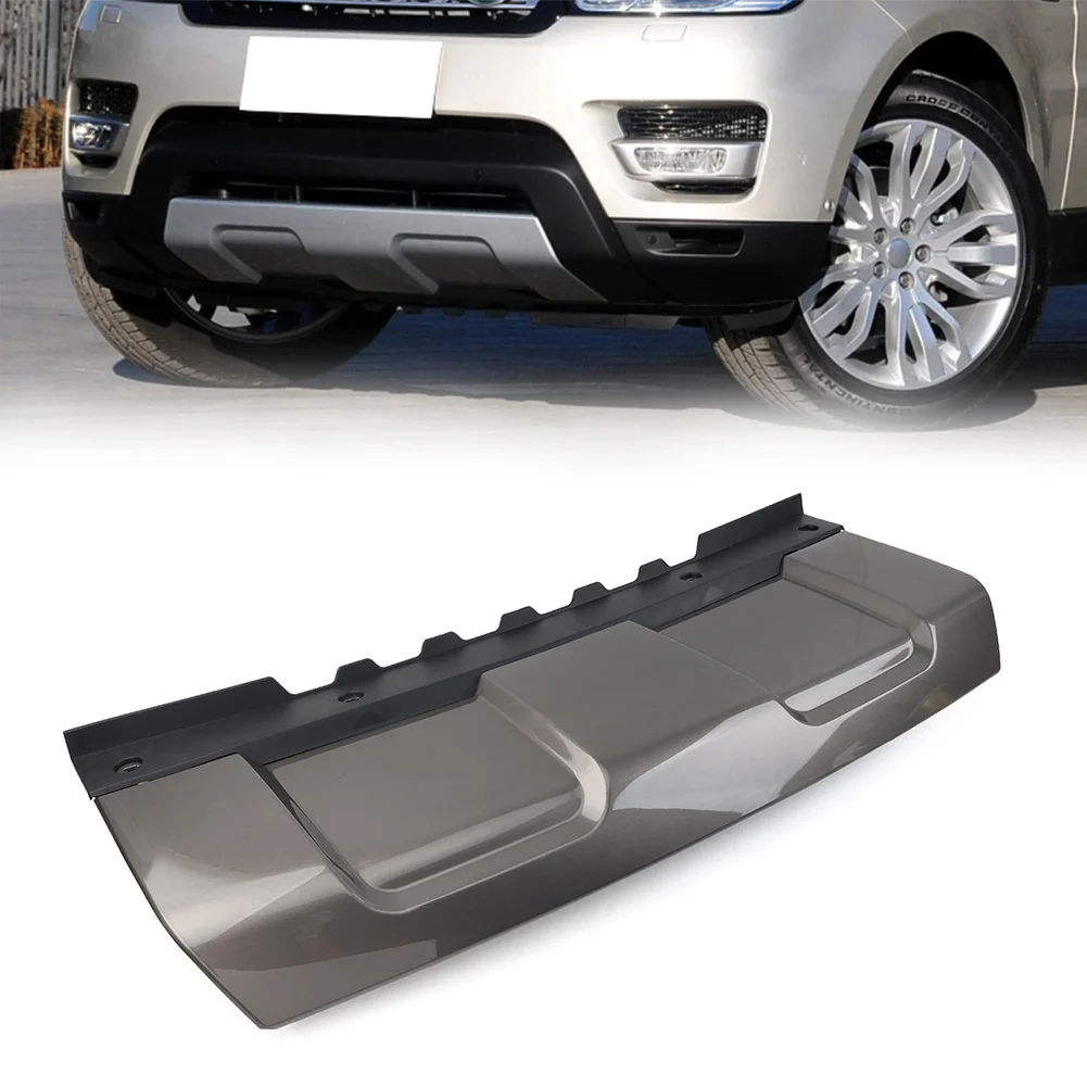 

Glossy Gray Car Front Bumper Trailer Cover Lower Guard Board Plate For Land Rover Range Rover Sport 2014 2015 2016 2017 LR045037